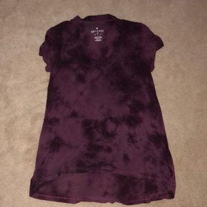 American eagle cut out tee